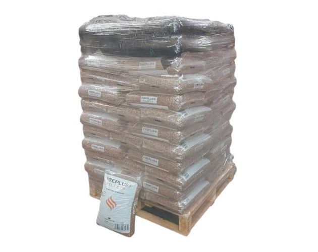 Palette de 77 sacs de granulés Fireplus A1+